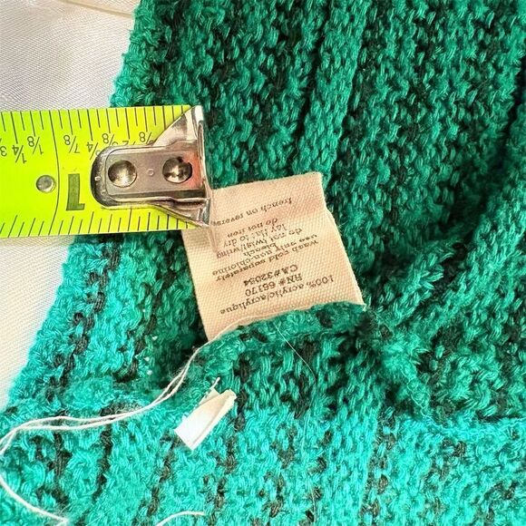 Silence & Noise Women's Striped Open Front Cardigan Sweater Size S - Picture 9 of 9